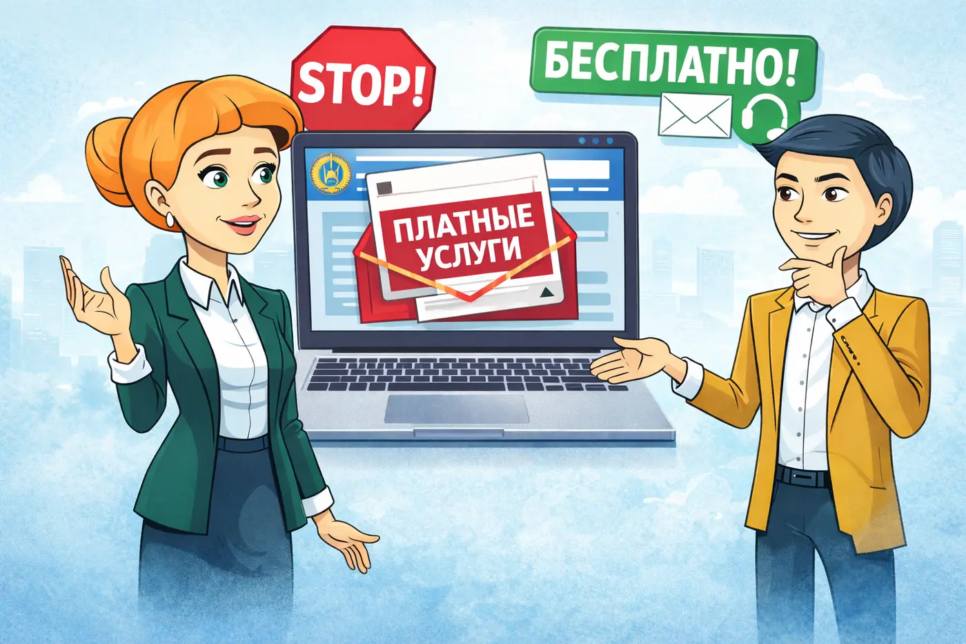 КГД МФ РК предупреждает о мошенничестве под видом платной поддержки ИС ЭСФ
