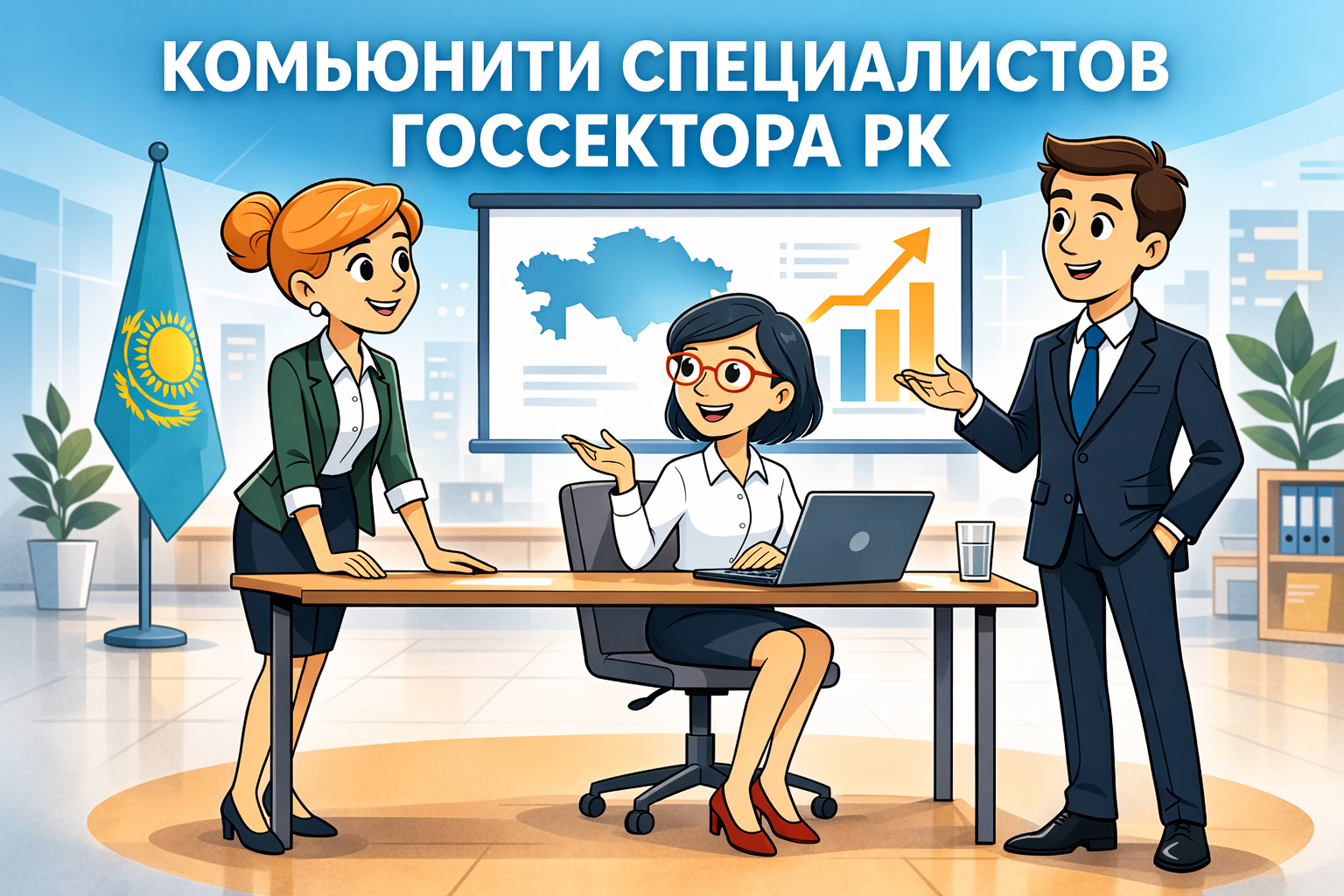 Объединяем специалистов государственного сектора Казахстана